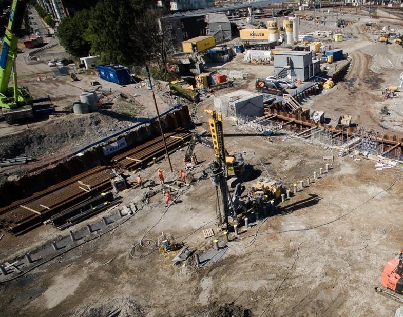 Sediment control and micropiles