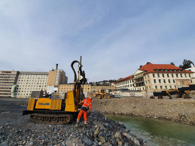 Excavation pit project