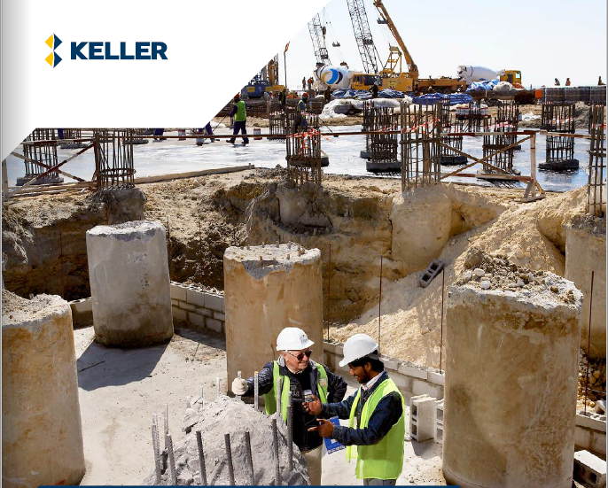 Construction element with many applications in foundation and civil engineering