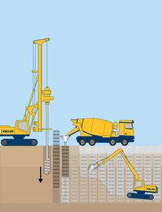 contiguous-pile-walls